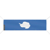 Drapeau antarctique en polyester résistant œillets robustes