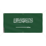 Drapeau arabie saoudite polyester résistant aux intempéries