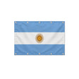 Drapeau de l'Argentine format S en polyester avec dix œillets