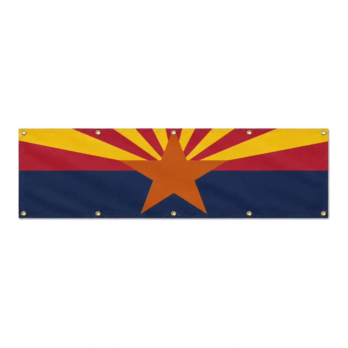 Drapeau de l'Arizona grand format XL en polyester avec dix œillets