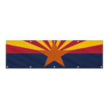 Drapeau de l'Arizona grand format XL en polyester avec dix œillets