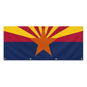 Drapeau arizona polyester résistant aux intempéries œillets