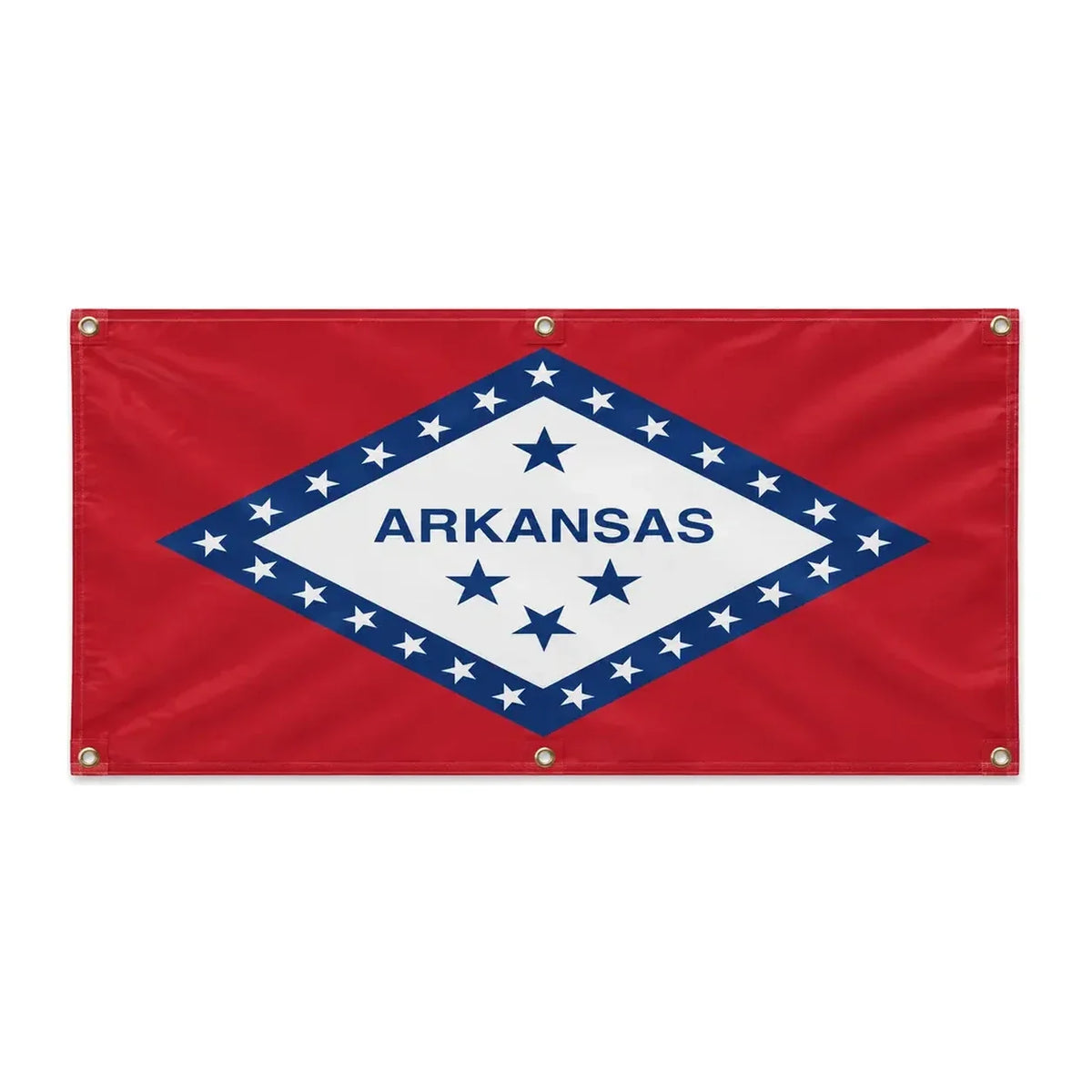 Drapeau arkansas polyester résistant aux intempéries