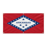 Drapeau arkansas polyester résistant aux intempéries