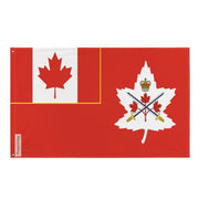 Drapeau armée canadienne polyester œillets à gauche