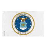 Drapeau armée de l’air états-unis polyester œillets gauche