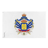 Drapeau armoiries france polyester résistant œillets à gauche