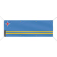 Drapeau aruba polyester résistant aux intempéries extérieur