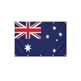 Drapeau de l'Australie format S en polyester avec dix œillets