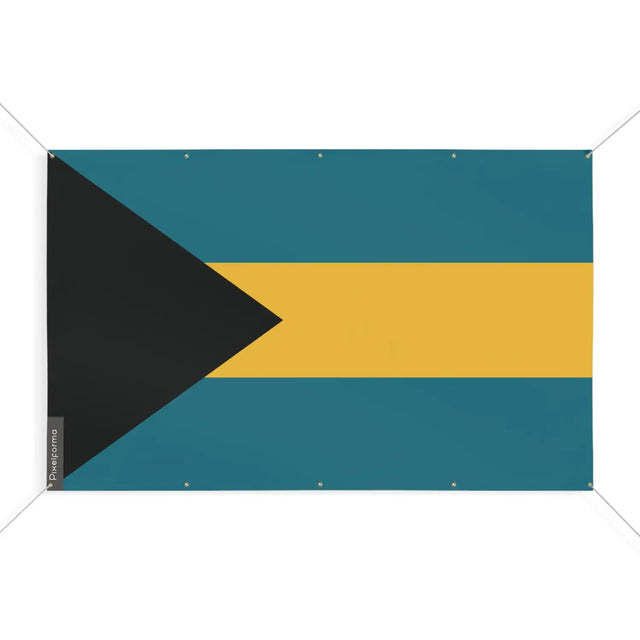 Drapeau bahamas 10 oeillets en plusieurs tailles (s) - pixelforma