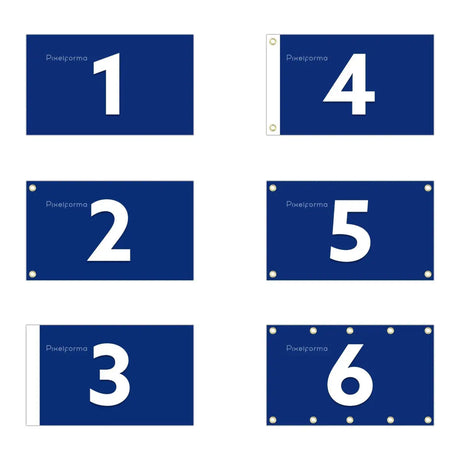 Drapeau baie-saint-paul plusieurs tailles en polyester - pixelforma