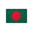 Drapeau du Bangladesh format S en polyester avec dix œillets