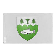 Drapeau barkmere polyester résistant avec œillets à gauche