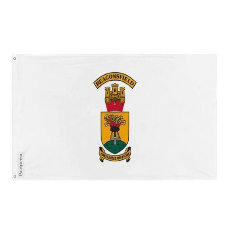 Drapeau beaconsfield polyester résistant œillets à gauche