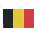 Drapeau belgique 10 oeillets en plusieurs tailles (s) - pixelforma