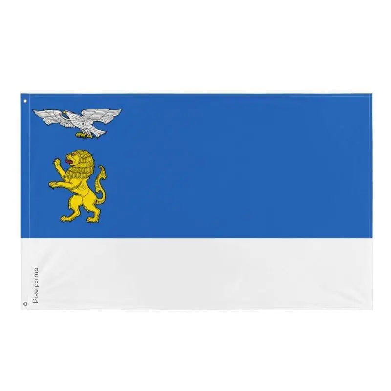 Drapeau Belgorod en plusieurs tailles 100 % polyester Imprimer avec Double ourlet - Pixelforma 