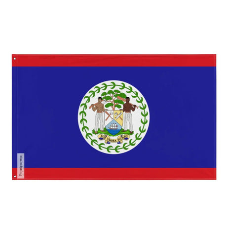 Drapeau belize plusieurs tailles en polyester - pixelforma