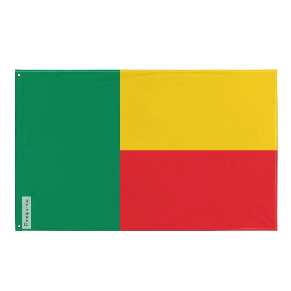 Drapeau bénin plusieurs tailles en polyester - pixelforma