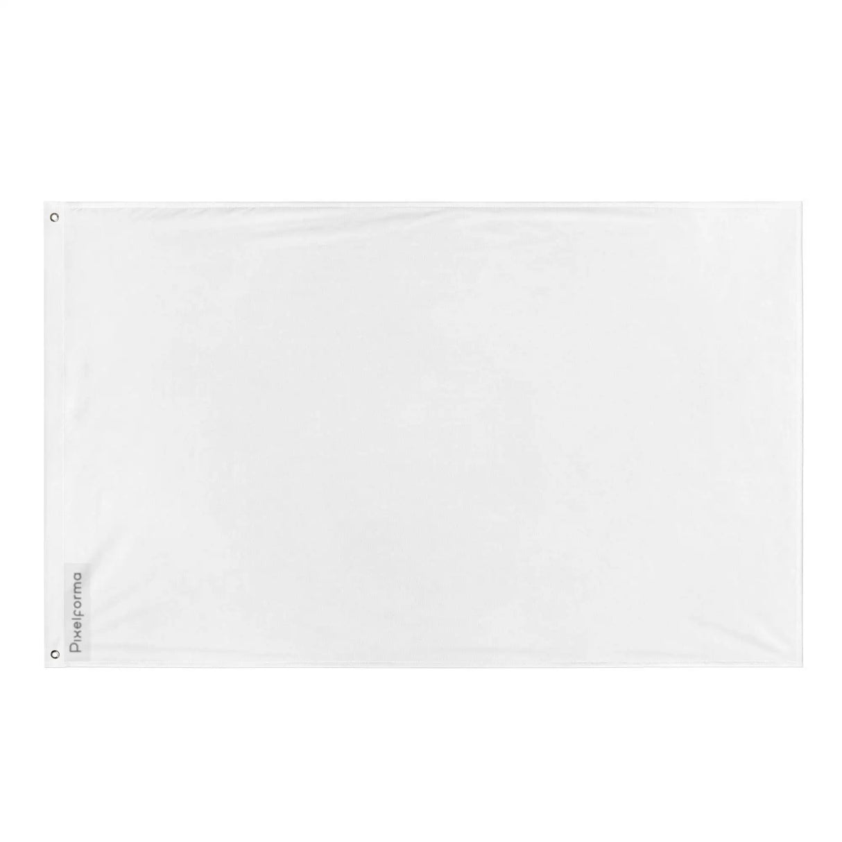 Drapeau blanc polyester résistant plusieurs modèles