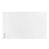 Drapeau blanc polyester résistant plusieurs modèles