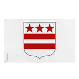 Drapeau blason de la famille washington plusieurs tailles en polyester - pixelforma