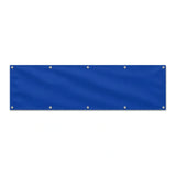 Drapeau Bleu Foncé grand format XL en polyester avec dix œillets