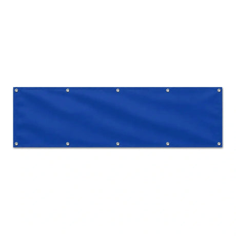 Drapeau Bleu Foncé grand format XL en polyester avec dix œillets