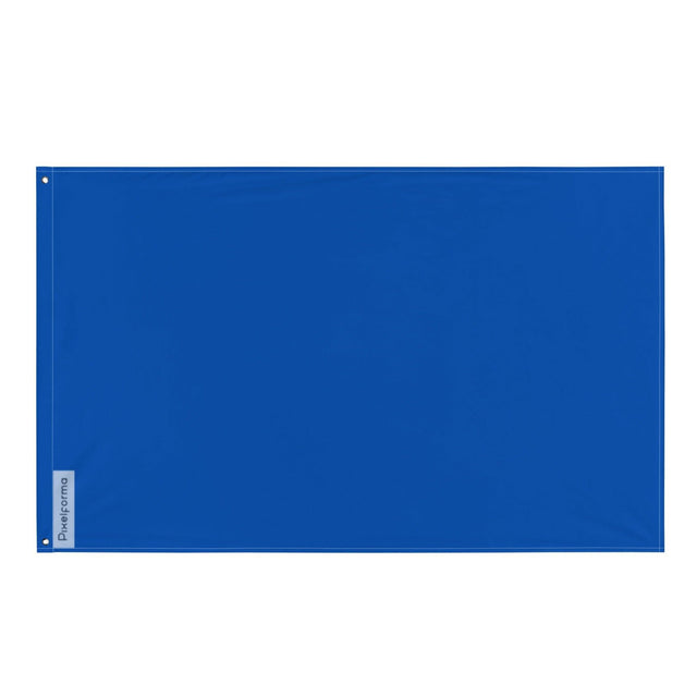 Drapeau Bleu Foncé en plusieurs tailles 100 % polyester Imprimer avec Double ourlet - Pixelforma