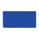Drapeau bleu foncé france polyester résistant aux intempéries