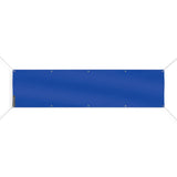 Drapeau bleu foncé france polyester résistant œillets