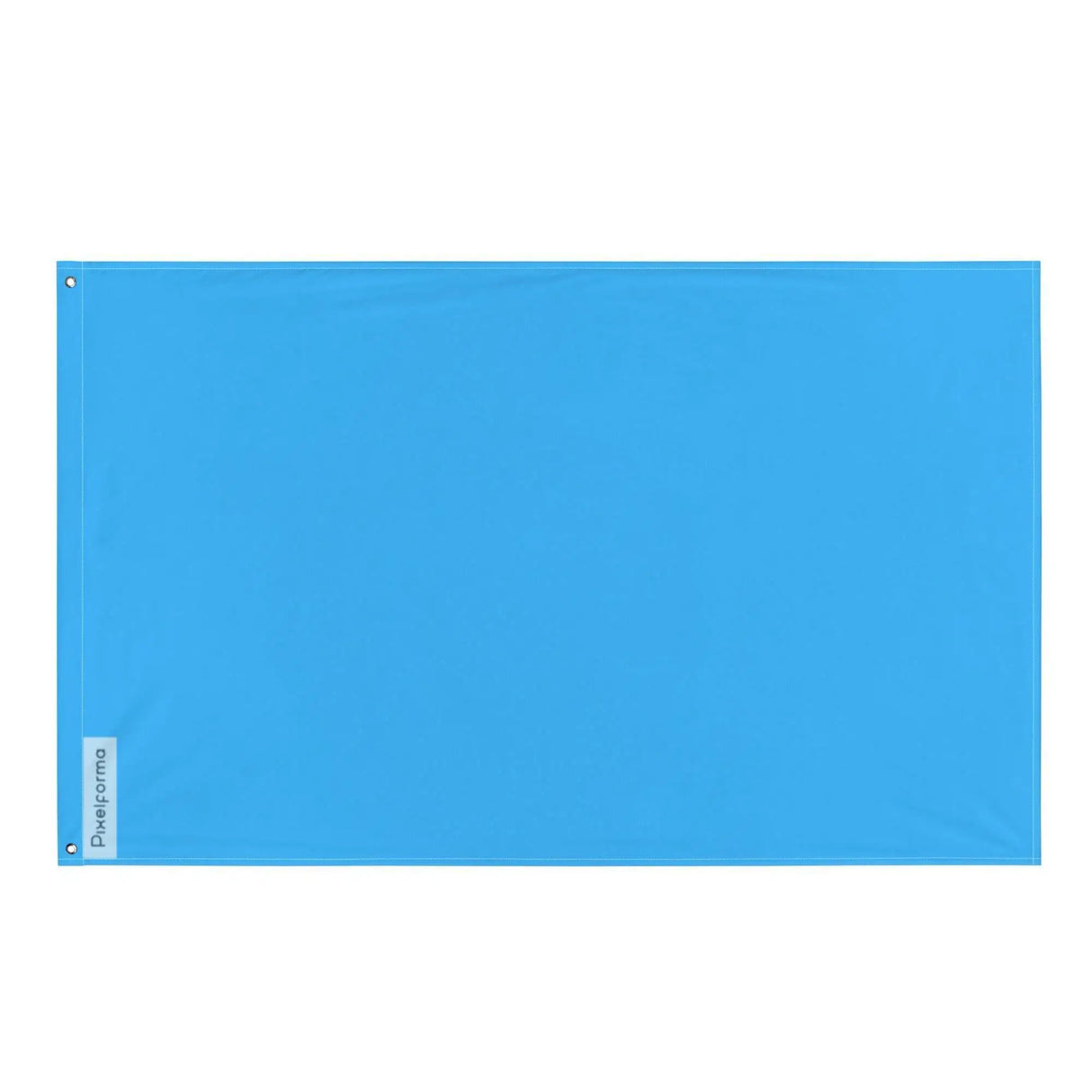 Drapeau bleu polyester résistant plusieurs modèles