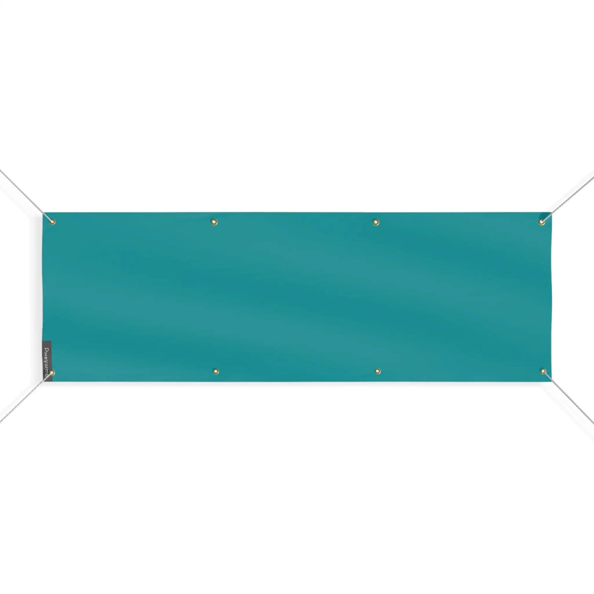 Drapeau bleu tuquoise foncé france polyester résistant