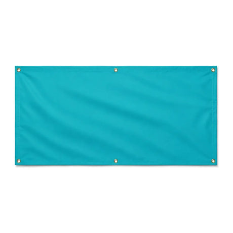 Drapeau bleu turquoise france en polyester résistant