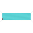 Drapeau bleu turquoise clair france polyester résistant