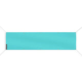 Drapeau bleu turquoise clair france polyester résistant