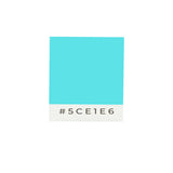 Drapeau bleu turquoise clair france polyester résistant