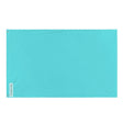 Drapeau bleu turquoise clair polyester résistant plusieurs modèles