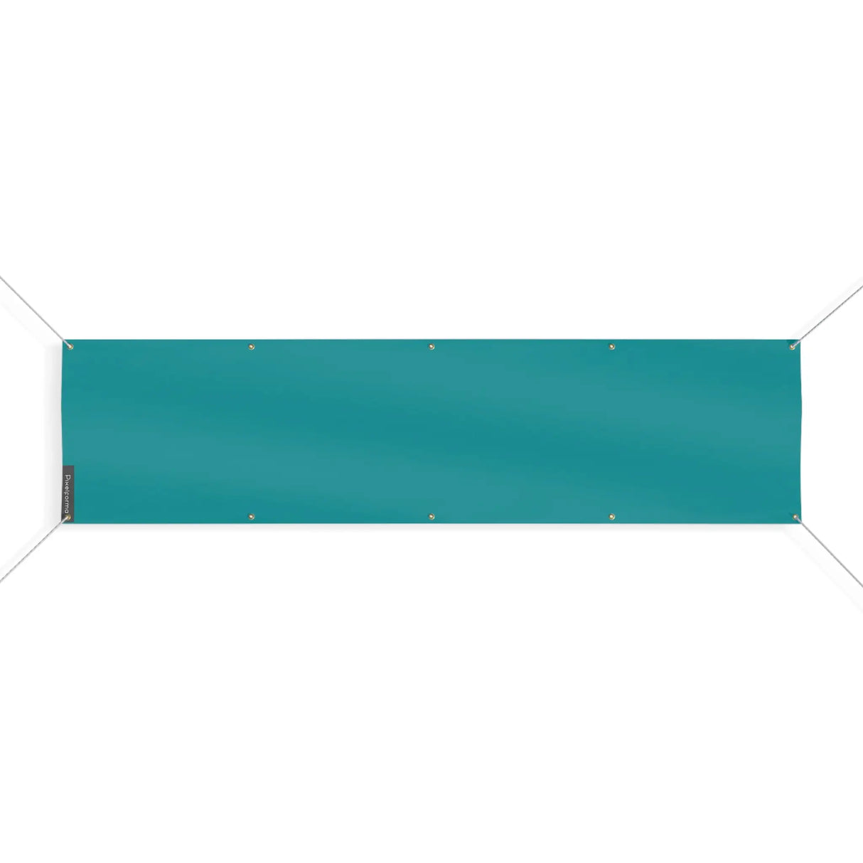 Drapeau bleu turquoise france en polyester résistant