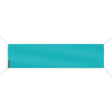 Drapeau bleu turquoise polyester résistant pour extérieur