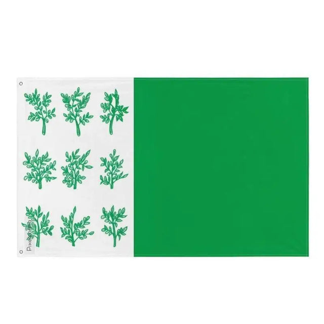 Drapeau Bogoroditsk en plusieurs tailles 100 % polyester Imprimer avec Double ourlet - Pixelforma 