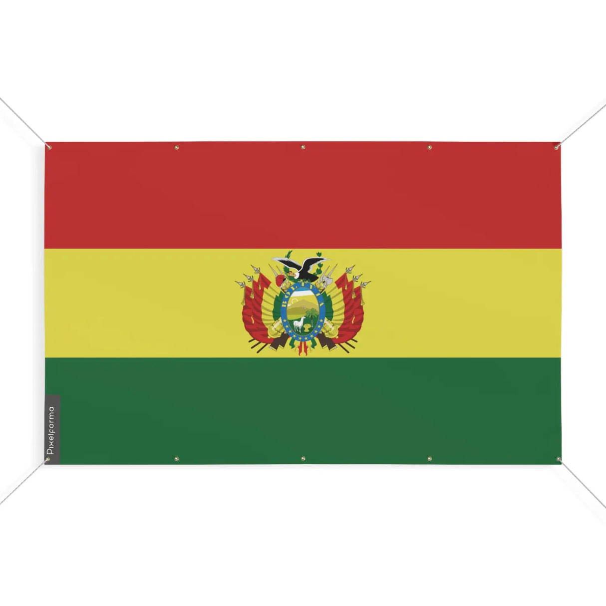 Drapeau bolivie 10 oeillets en plusieurs tailles (s) - pixelforma