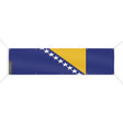 Drapeau bosnie-herzégovine polyester résistant intempéries