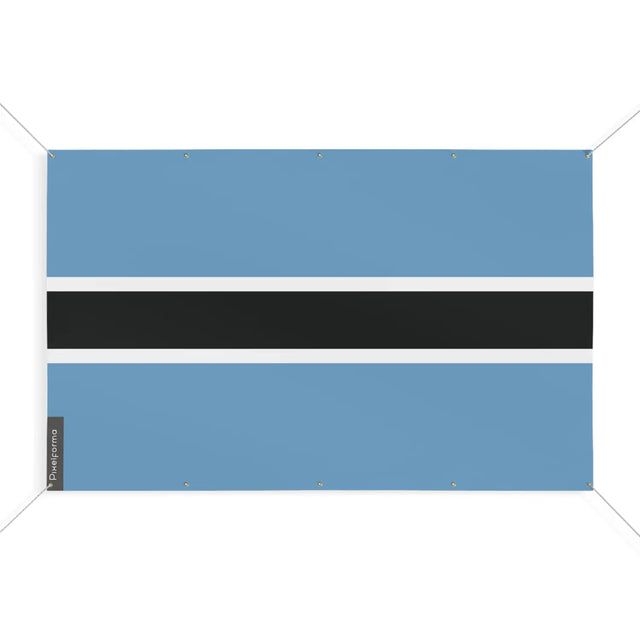 Drapeau botswana 10 oeillets en plusieurs tailles (s) - pixelforma