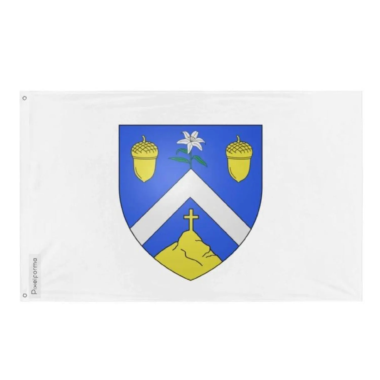 Drapeau boucherville plusieurs tailles en polyester - pixelforma