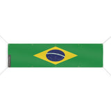 Drapeau brésil polyester résistant usage extérieur intensif