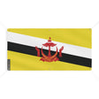 Drapeau brunei en polyester résistant aux intempéries