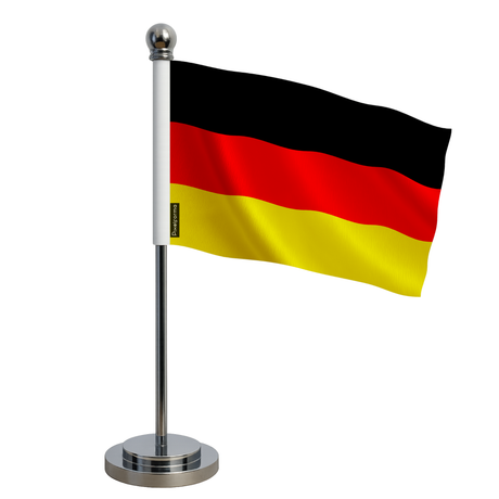 Drapeau bureau allemagne en polyester - pixelforma