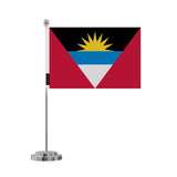 Drapeau bureau antigua-et-barbuda en polyester - pixelforma