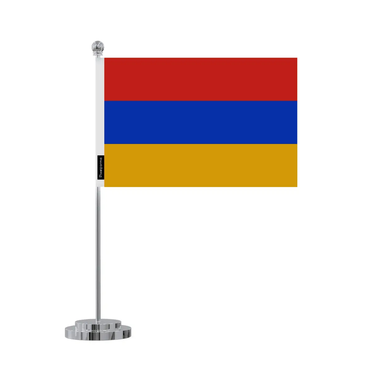 Drapeau bureau arménie en polyester - pixelforma