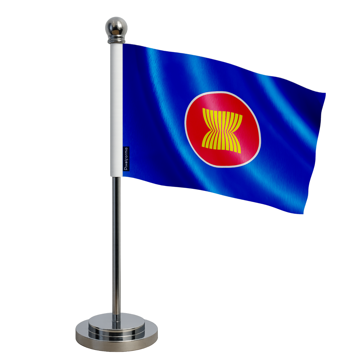 Drapeau bureau association des nations de l’asie du sud-est en polyester - pixelforma
